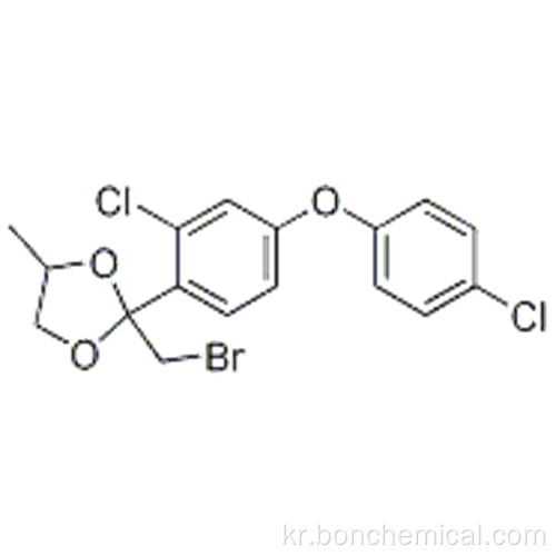 2- (브로 모 메틸) -2- [2- 클로로 -4- (4- 클로로 페녹시) 페닐] -4- 메틸 -1,3- 디옥 솔란 CAS 873012-43-2